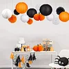 Paper Lanterns and Pom Pom Balls Hanging Decoration