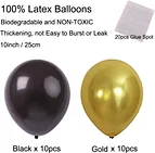 black and Gold Graduation Decorations sets