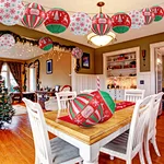 paper Christmas Hanging Paper Lanterns