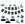 blue color Set Banner Religious Hanging Swirl for Eid Mubarak party