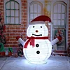 outdoor christmas  decoration snowman