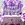 purple theme birthday party decoration