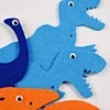 decorative Dinosaur  pom pom tassel