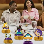 Ramadan Mubarak table topper decoration Honeycomb