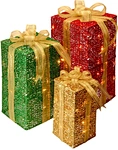 christmas LED light gift box