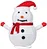 outdoor christmas  decoration snowman