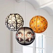 skull paper lantern