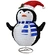 outdoor christmas lighted  decorations