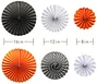 halloween decoration paper fan