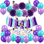 Mermaid birthday wedding Party decoration