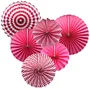 all paper fan for party decoration