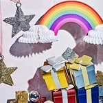 Paper honeycomb  Centerpieces decoration