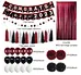 dark foil rose  Graduation Celebration Decorations