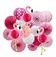 paper flower paper pomppoms paper
