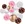 wedding valentine's day brithday party decor paper lantern pompom sets
