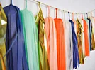 tissue paper tassel