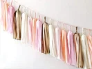 DIY Tissue Paper Tassel