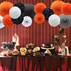 halloween decoration paper fan