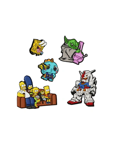 china factory custom soft enamel badges