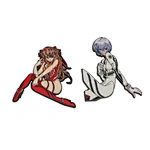 custom hard enamel girly pin