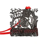 custom halloween running medal