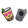 CUSTOM CUTE BOBA TEA HARD ENAMEL PIN