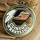 CREATIVE DESIGN CUSTOM WRESTLING HOLLOW OUT MEDALS