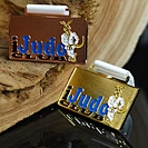 PERSONALIZED CUSTOM METAL ENAMEL GOLD JUDO CLUB MEDALS