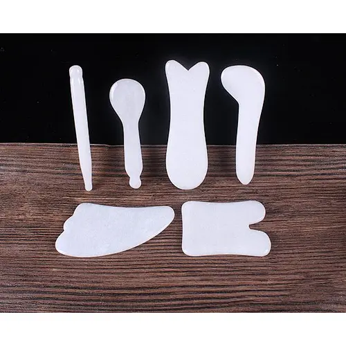 factory direct sale Jade scrapping crystal point massage board