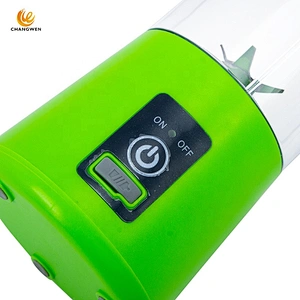 380ml mini 6 blades electric portable usb rechargeable blender juicer for stir/make milkshake/squeeze juicer