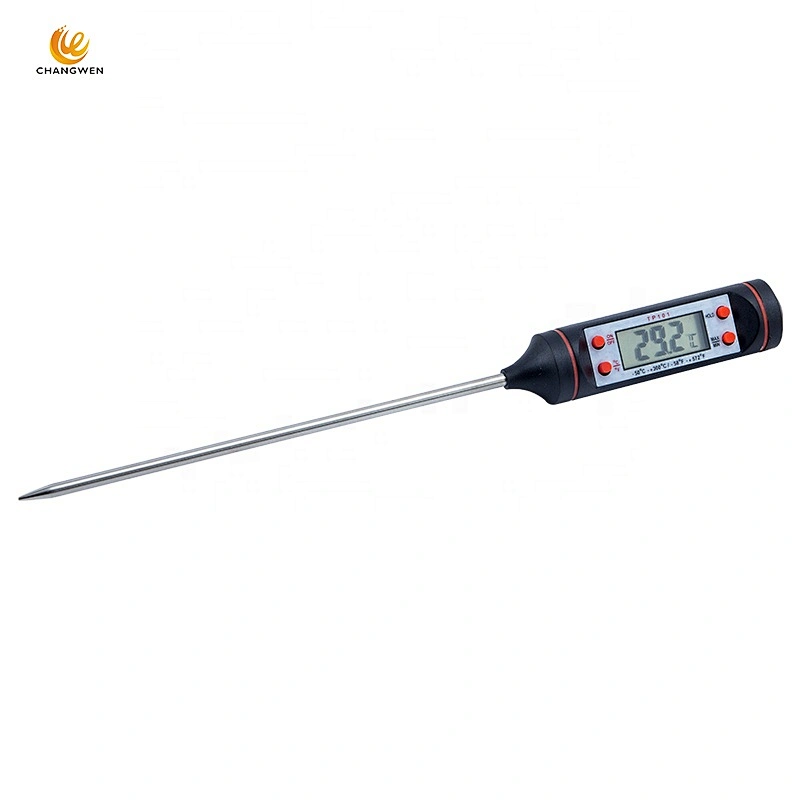 Portable Kitchen Temperature Gauge Food Probe Thermometer BBQ Meat Thermometer Digital Thermometer