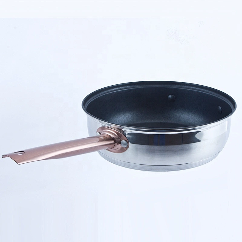 non stick stainless steel palm restaurant cookware fry pan set frying pan