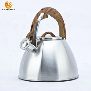 Water kettle supplier teapot kettle stainless steel whistling water pot and kettle