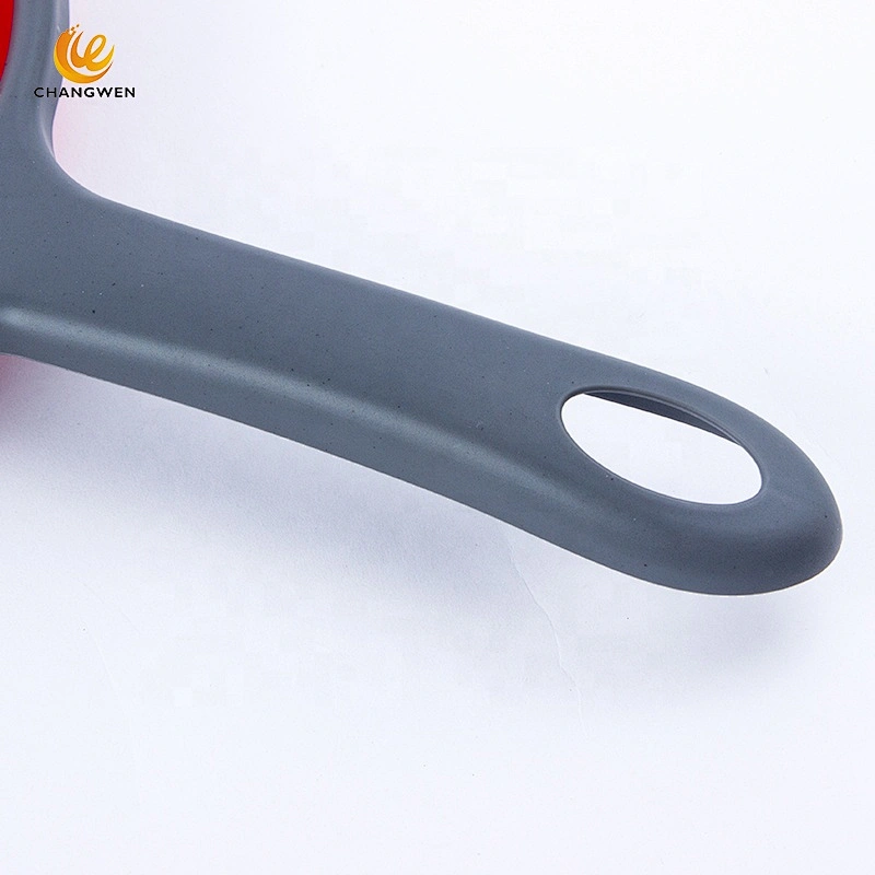 New Design collapsible Silicone Water Drain Basket Folding Fruit Vegetable Water Draining Basket with Long handle