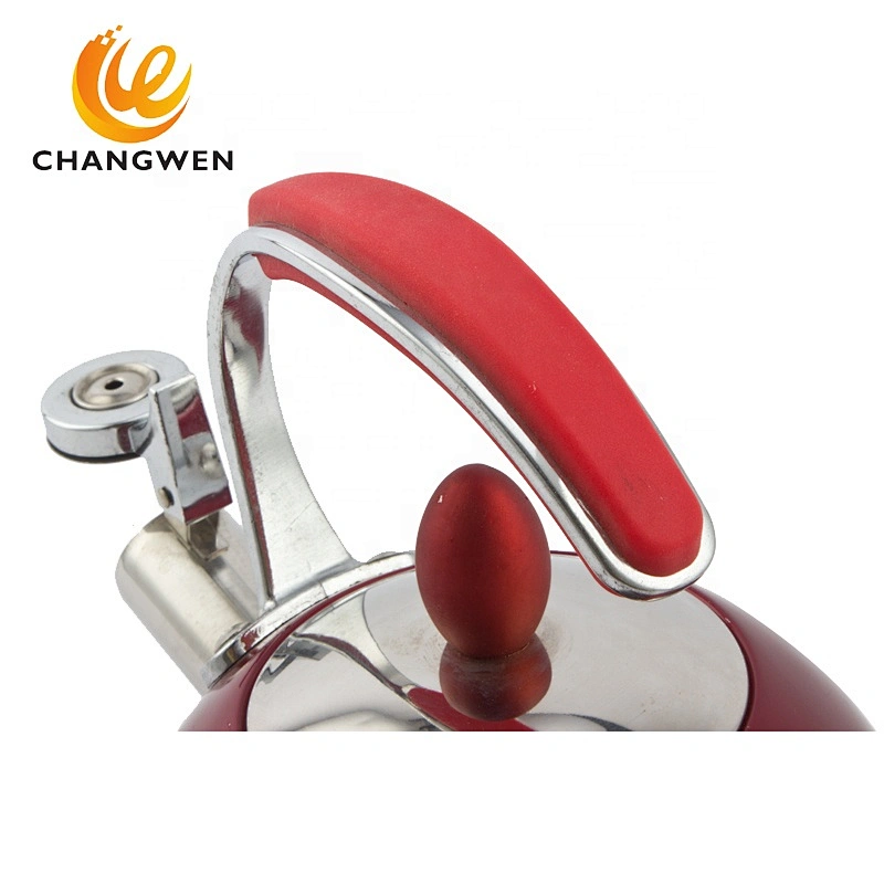 Portable Whistling Kettle Stainless Steel Hot Water Kettle Tea Kettle