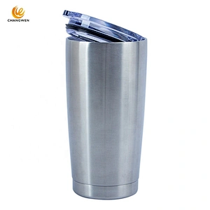 High Quality 20oz/30oz straight Stainless Steel Coffee sublimation tumblers with lid