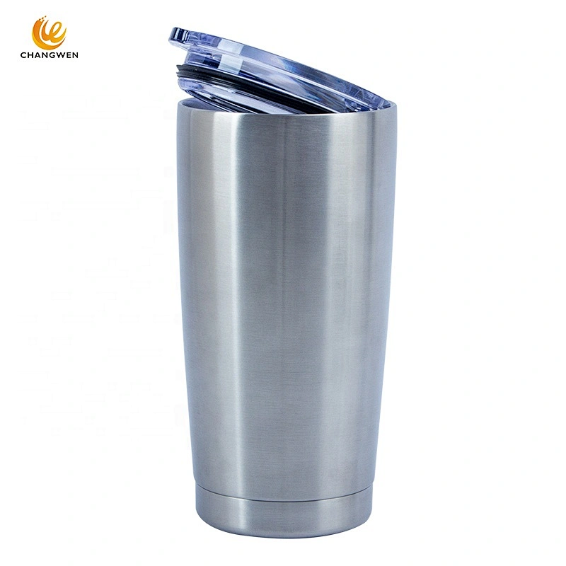 High Quality 20oz/30oz straight Stainless Steel Coffee sublimation tumblers with lid