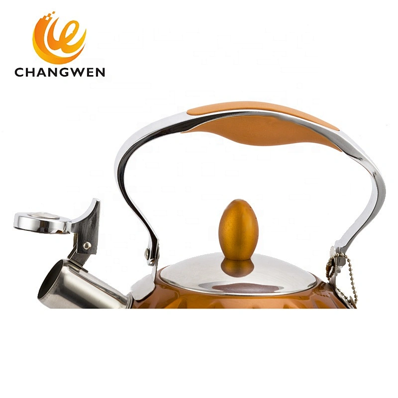 Water Kettle Whistling Stainless Steel Chaleira Whistling Tea Bottle Kettle For Gas Stove Bouilloire Kitchen Water Coffee Heat B