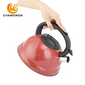 Cookware Whistling Water Kettle Stainless Steel Stovetop Induction Coffee Tea Kettle Pot TeaPot VS Electric kettle Top Quality