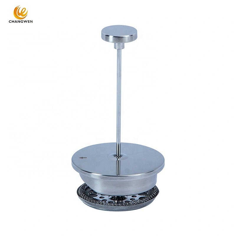 350ml/800ml/1000ml Double-Wall Metal Insulated Stainless Steel French Press Coffee Maker