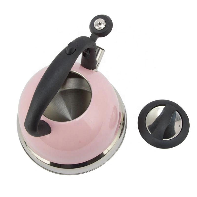 3.0L stainless steel whistle water kettle stainless steel with induction bottom