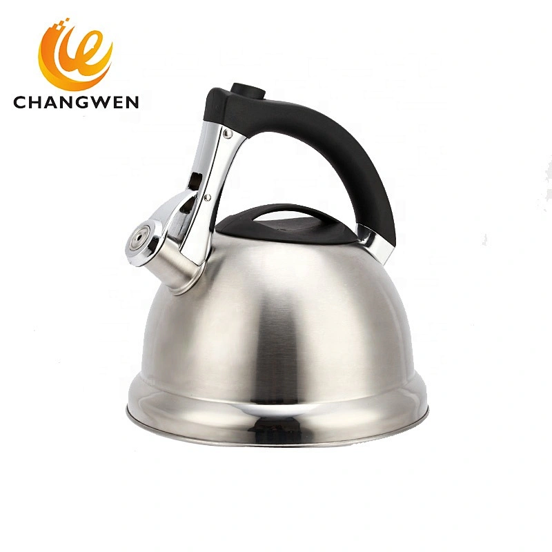 Stainless Steel 2.5L Water Kettle Induction Cooker Camping Kettles Stove Whistling Water Gas Teapot Cooking Tools Kitchen