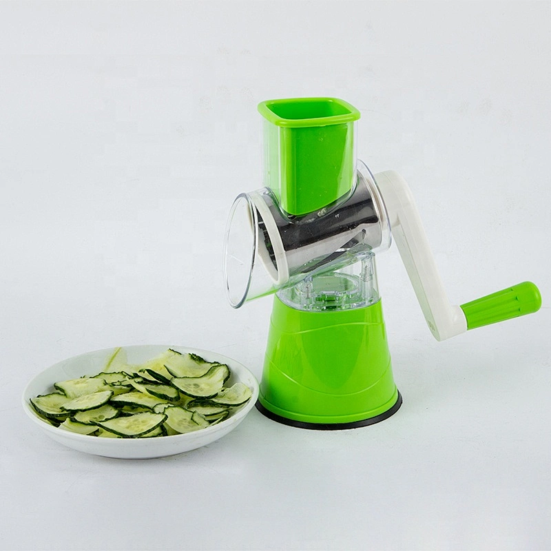 Kitchen accessories Stainless Steel Drums Plastic Manual Cheese Cutter Nut Chopper Veggie Slicer