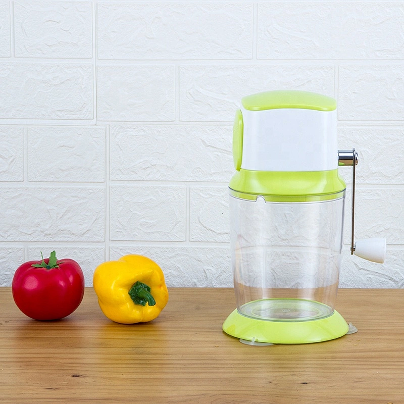 Summer need plastic manual snow ice crusher ice shaving machine for home use