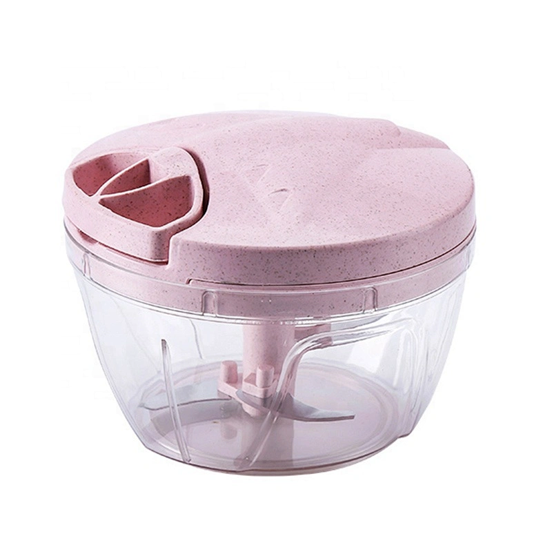 High quality kitchen accessories plastic Material Quick Manual Pull Food Chopper Manual vegetable chopper
