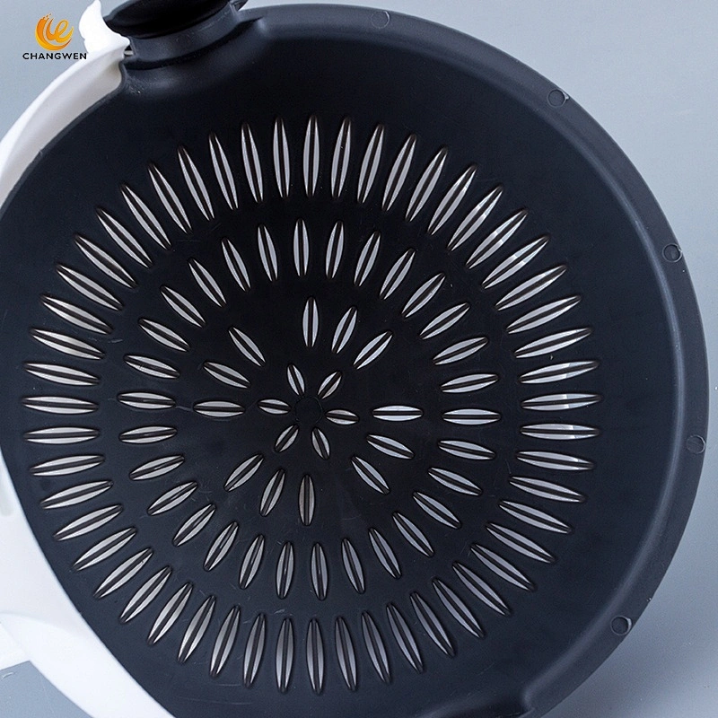 9 in 1 Multifunction Magic Rotate Vegetable Slicer Portable Chopper Grater Vegetable Cutter with Drain Basket