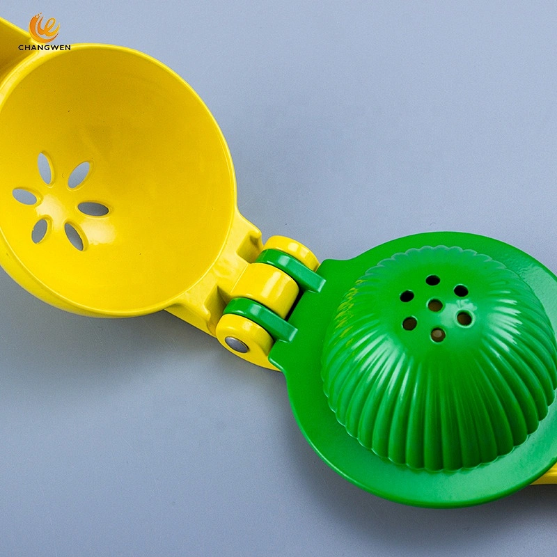 High quality custom 2 in 1 fruit juice squeezer Aluminum alloy metal manual lemon squeezer