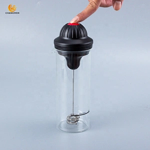 New cooking tools portable battery powered stainless steel electric milk Coffee frother