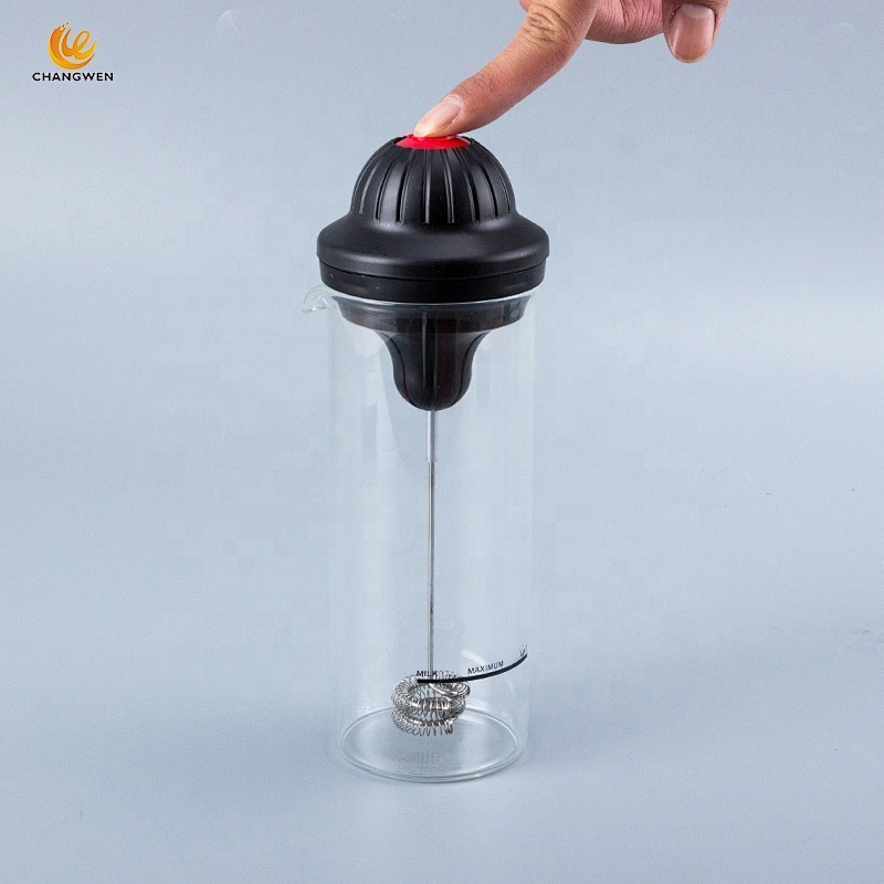 New cooking tools portable battery powered stainless steel electric milk Coffee frother