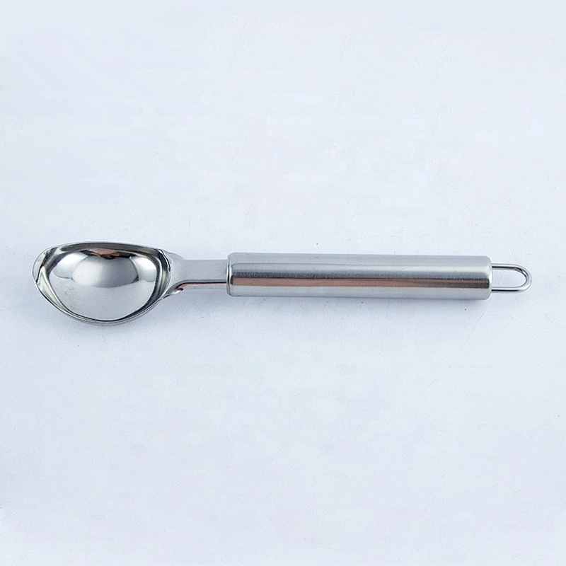 Stainless Steel Creative Kitchen tools Digging Ball Spoon Dessert Spoon Ice Cream Scoop for home